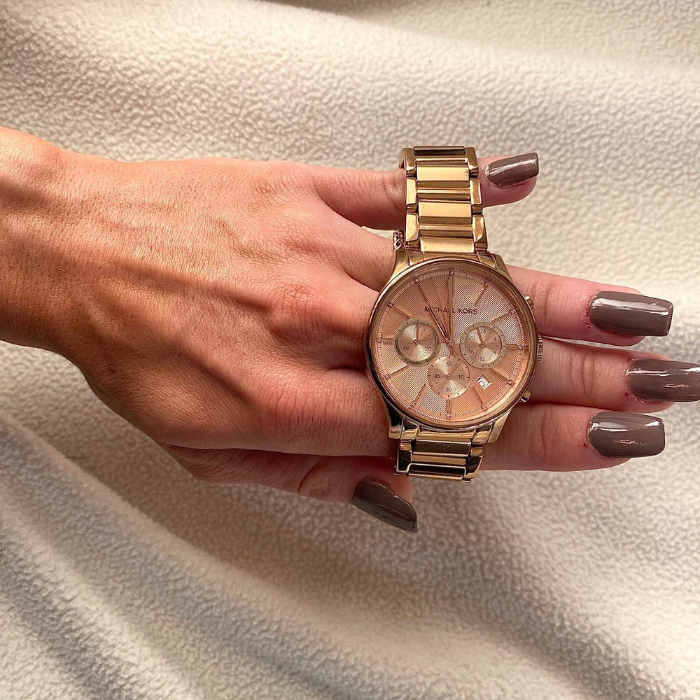 Michael Kors Rose Gold Watch